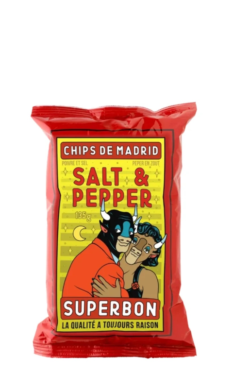 Superbon Salt & Pepper Potato Crisps