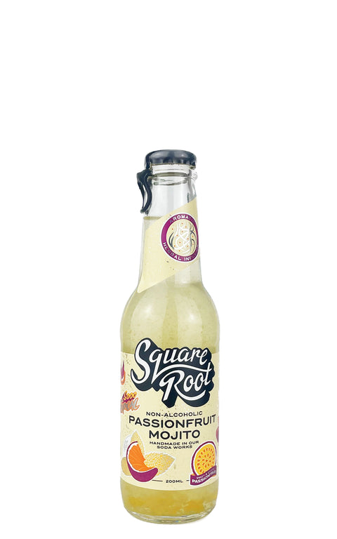 Square Root Non-alcoholic Passion Fruit Mojito