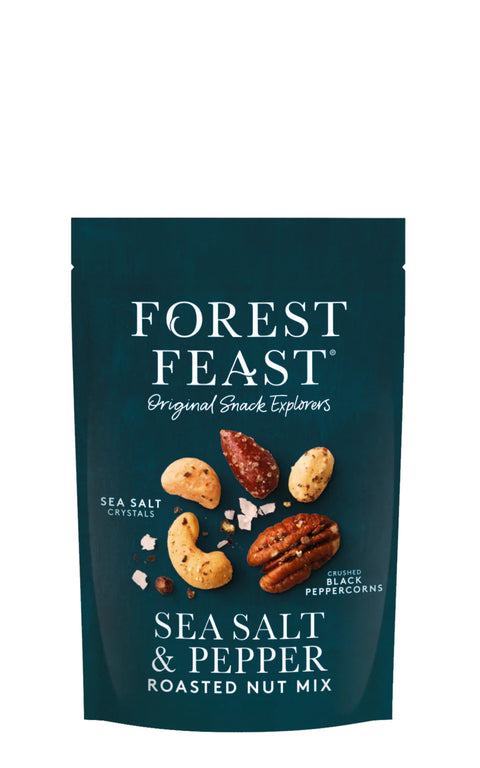 Forest Feast Sea Salt Black Peppercorn Nut Mix