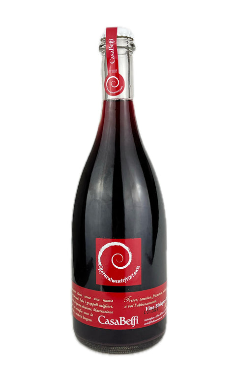 Casa Belfi Vino Rosso Biologico Frizzante