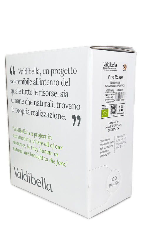 Valdibella Bag in a Box Rosso