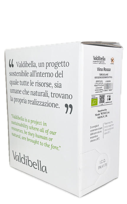 Valdibella Bag in a Box Rosso